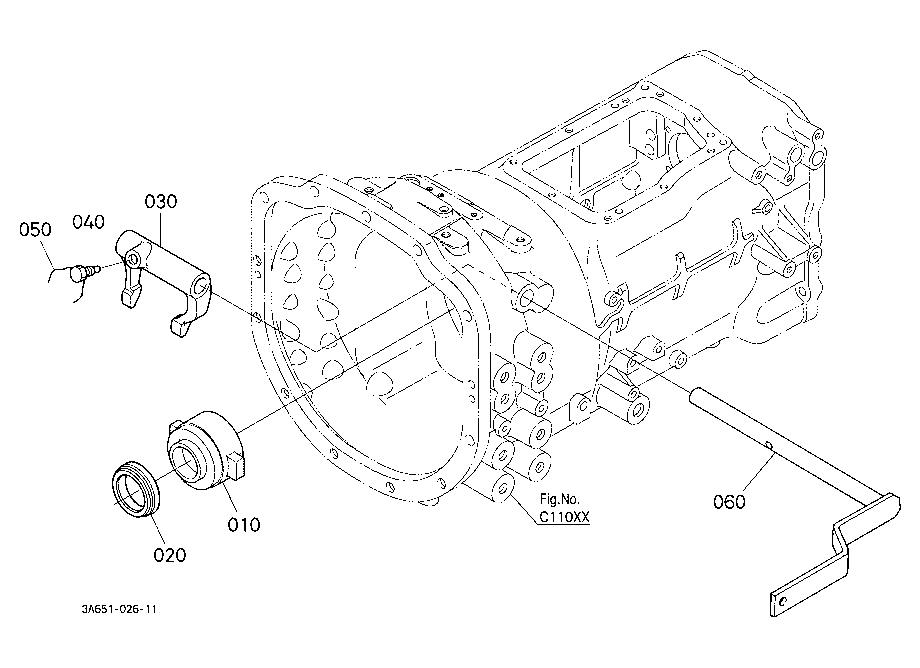 Clutch Release Fork [New Type]