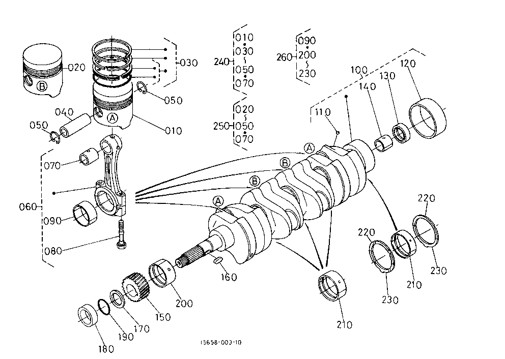 Piston/Crankshaft