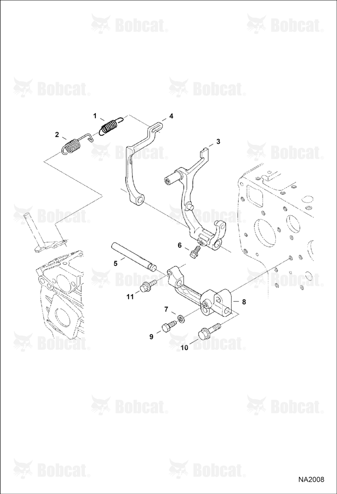 Governor (Blue) (Engine Serial # D1703-B******)