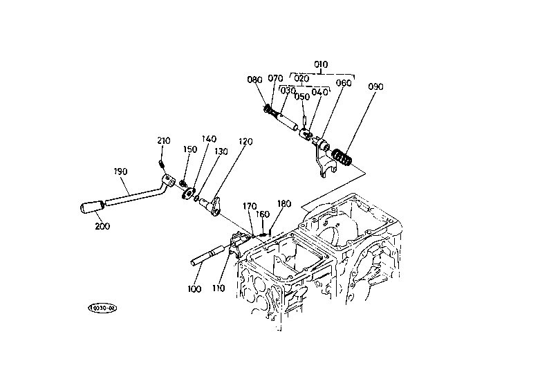 Front Wheel Drive Lever