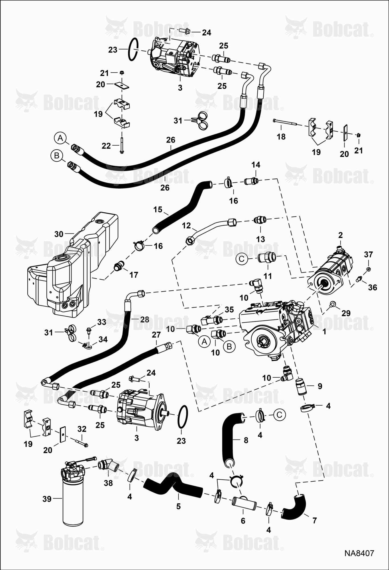 Hydrostatic Circuitry (Pump)