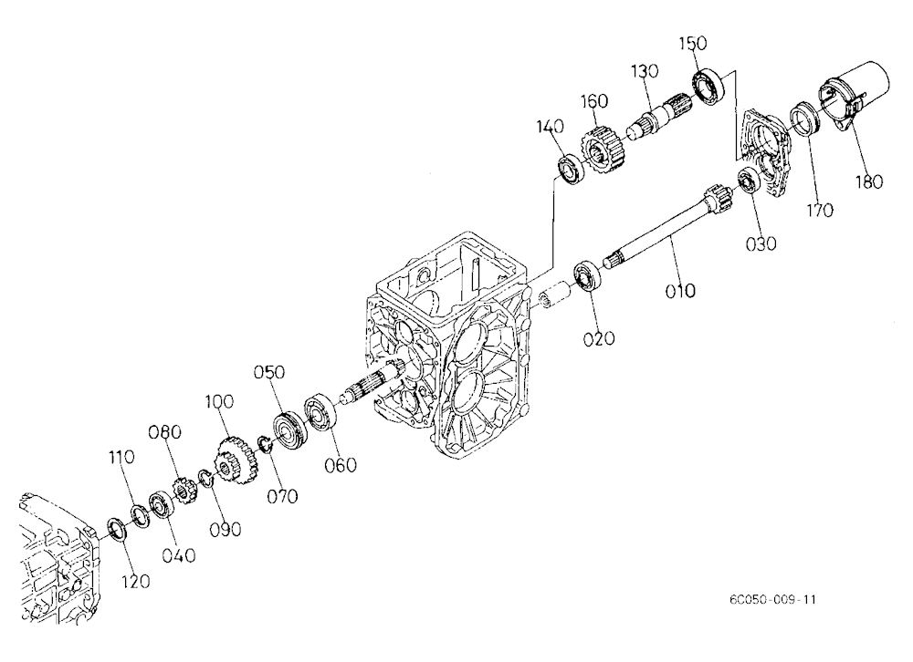 5Th Shaft/Pto Shaft