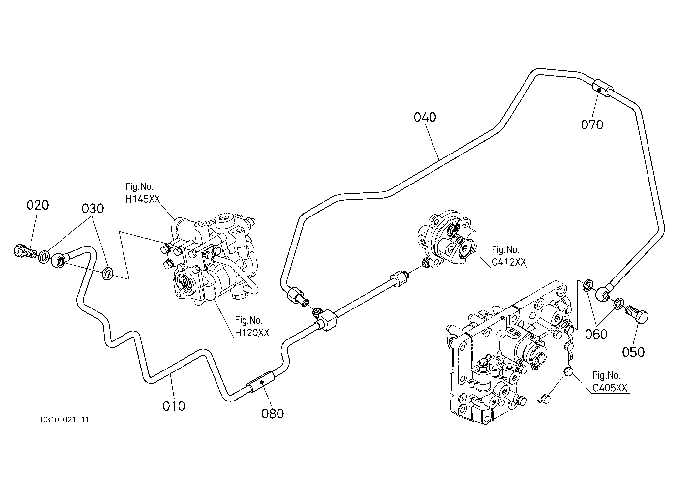 Hydraulic Oil Line (Pto)