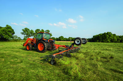 Kubota T E6576 C D Tedder