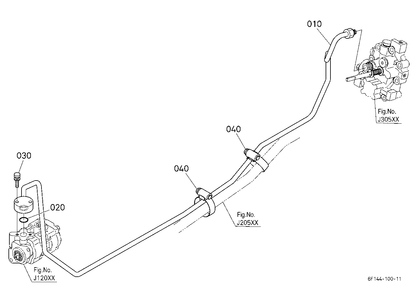 Hydraulic Pipe (Delivery)