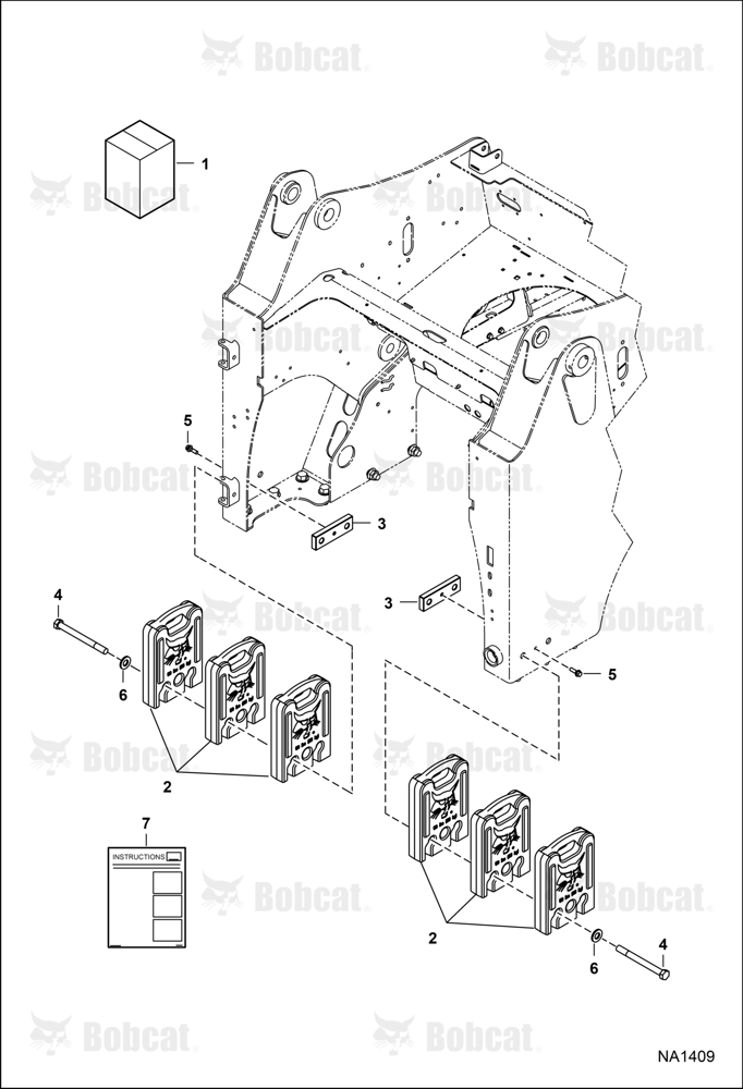 Counterweight Kit (300 lbs)