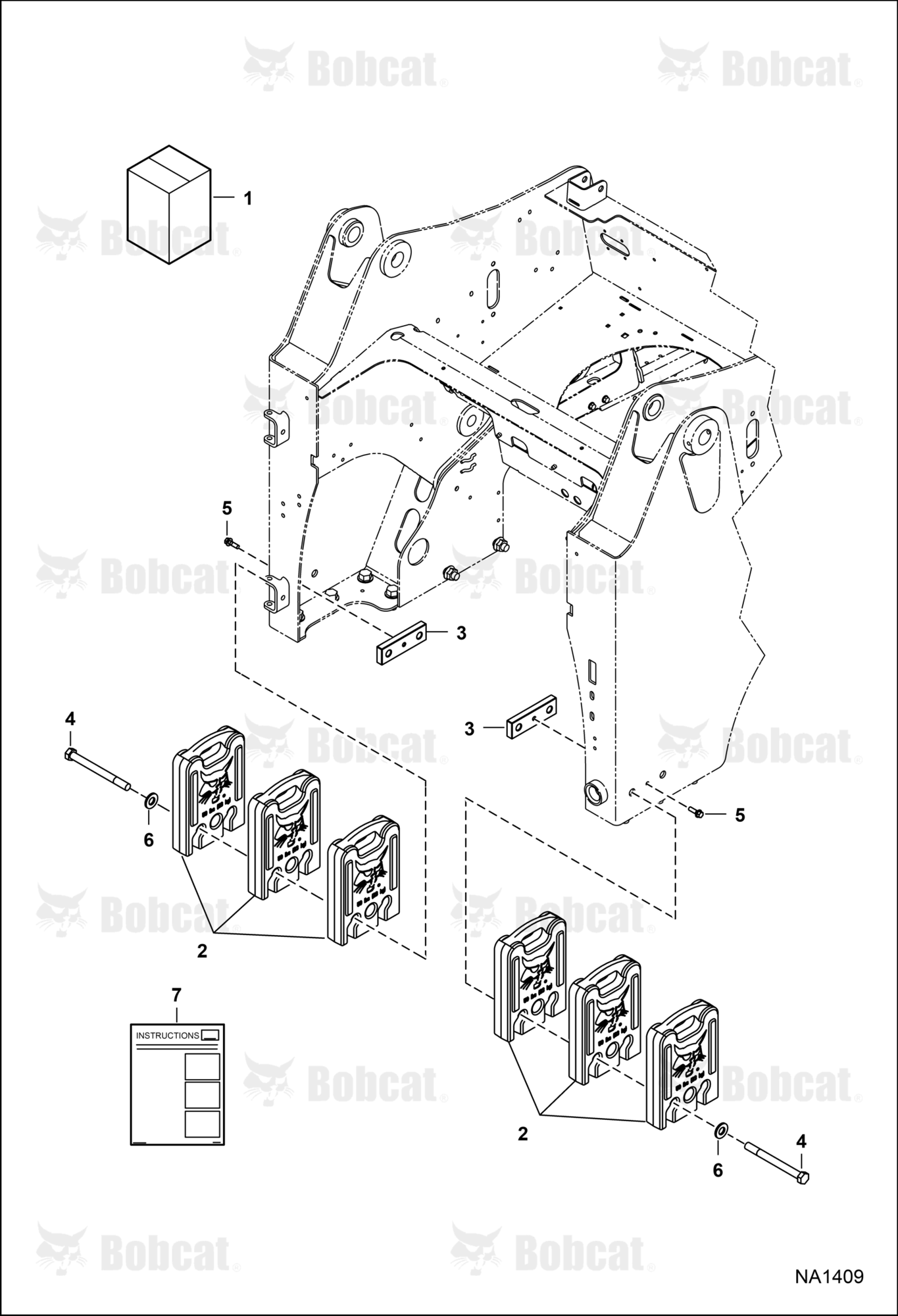 Counterweight Kit (300 lbs)