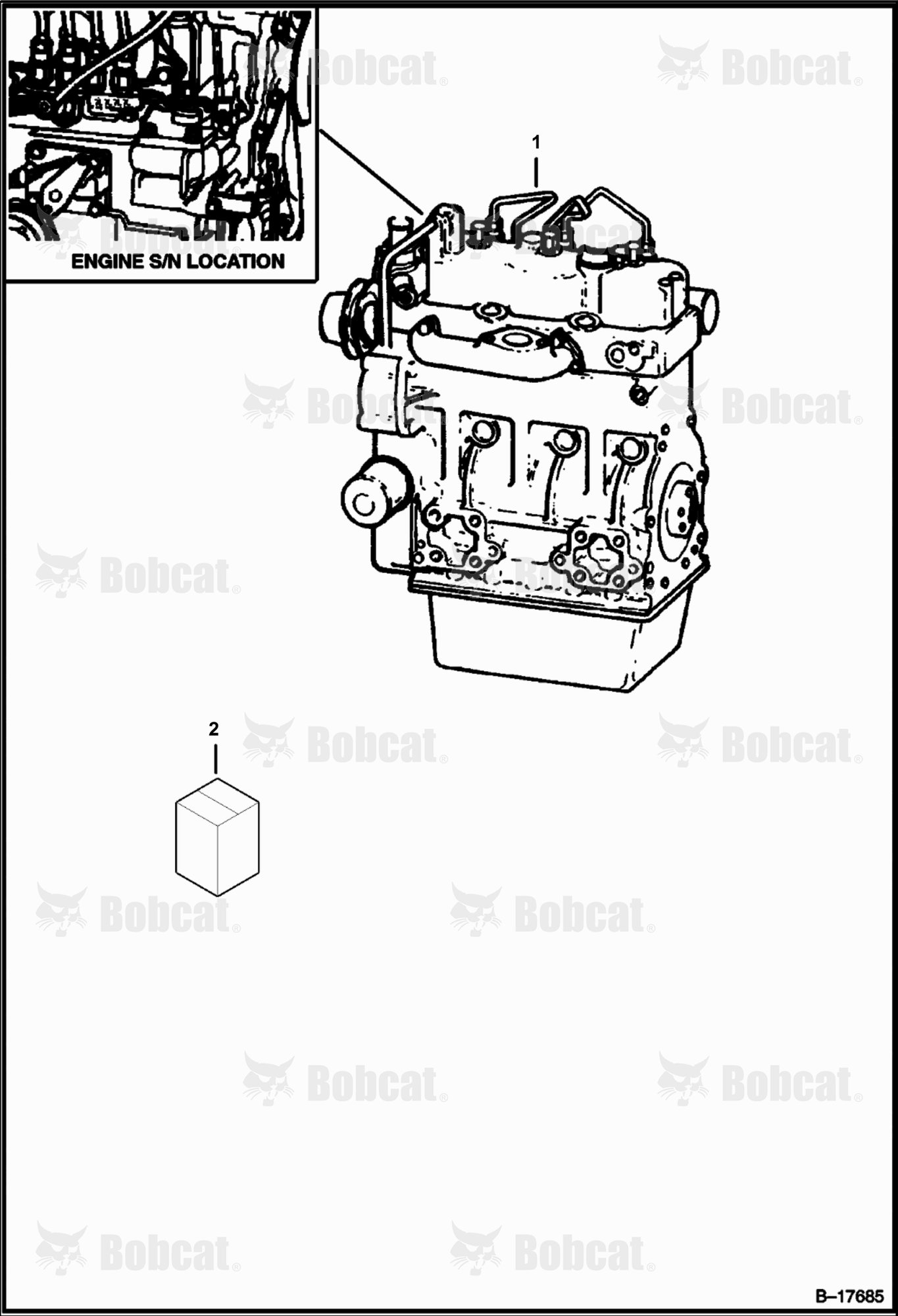 Engine (Kubota D750)