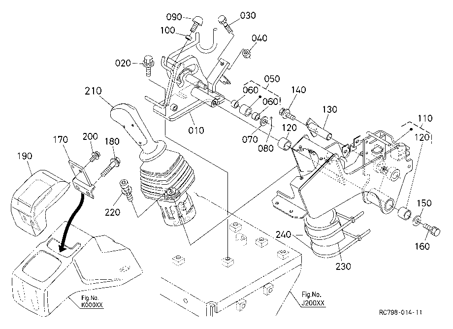Control Lever (Lever Lh)
