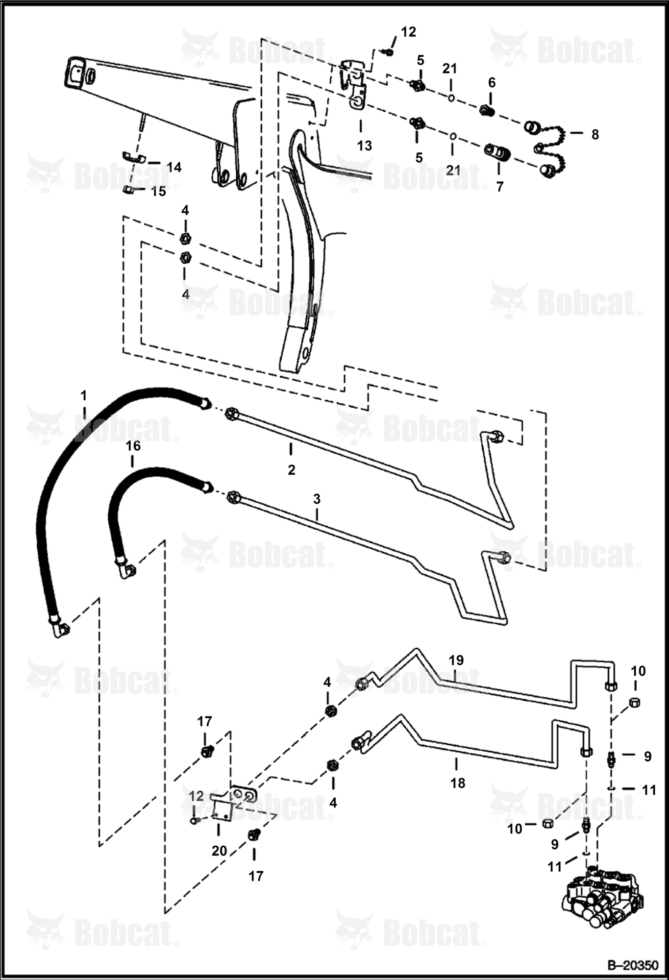 Auxiliary Hydraulics 512811001 & Above, 510250692 & Above, 508415216 & Above, 510126792 & Above