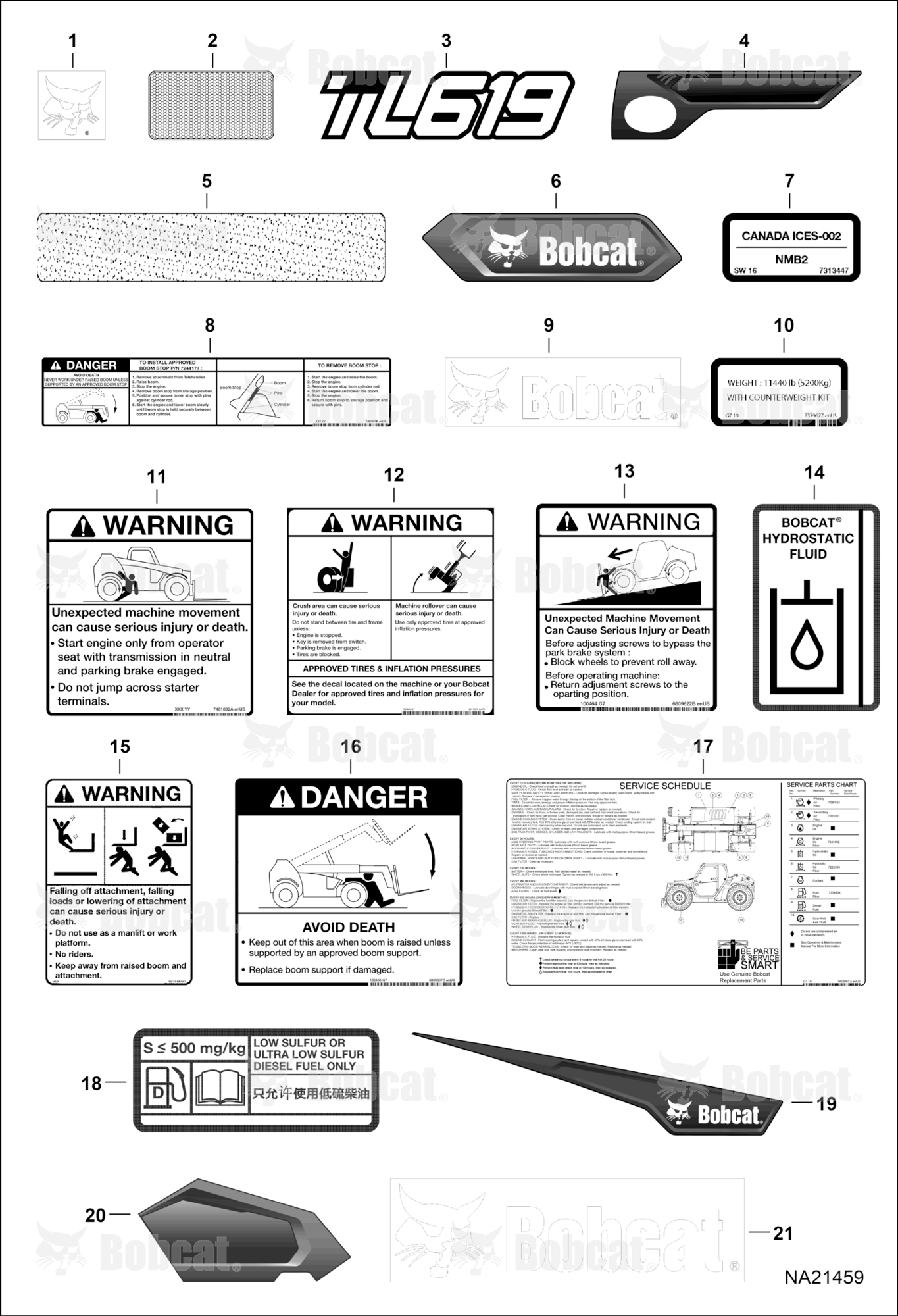 Decals (Outside)