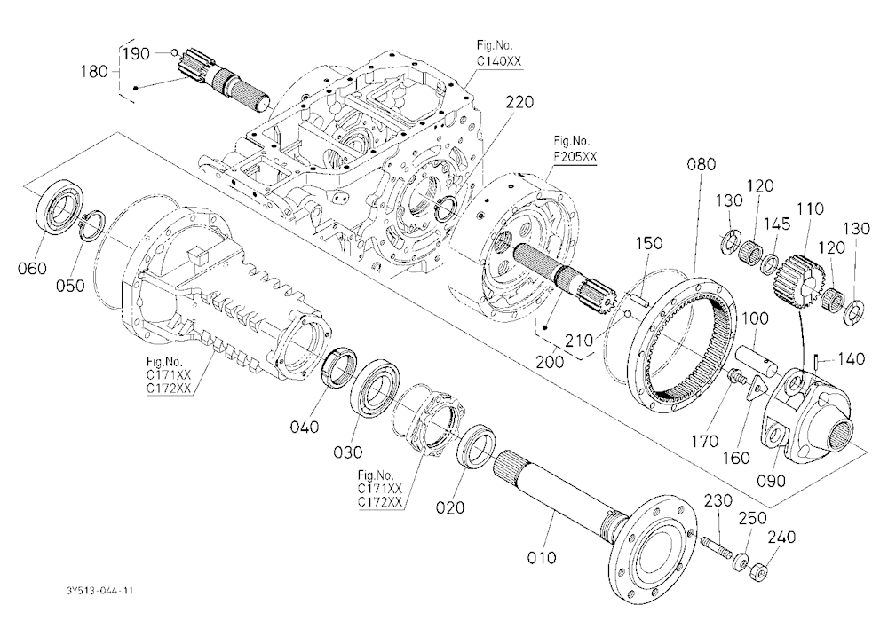 Rear Axle Shaft [A]