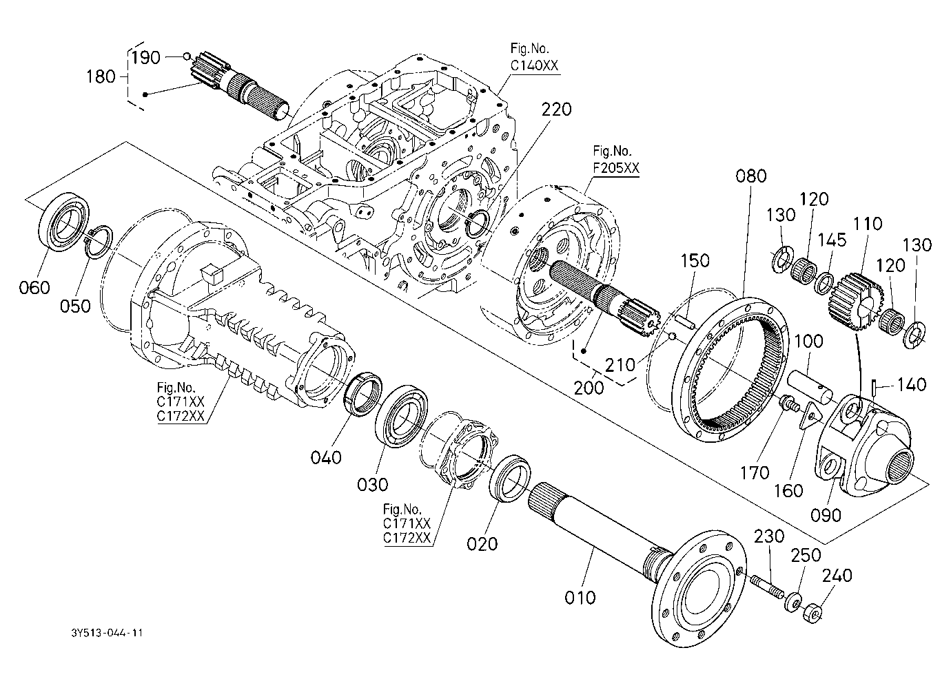 Rear Axle Shaft [A]