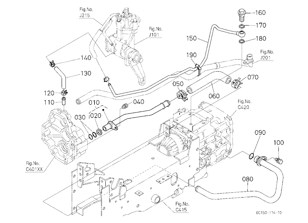 Hydraulic Oil Line(F/M)