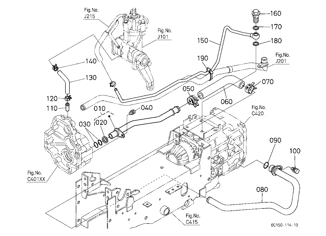 Hydraulic Oil Line(F/M)