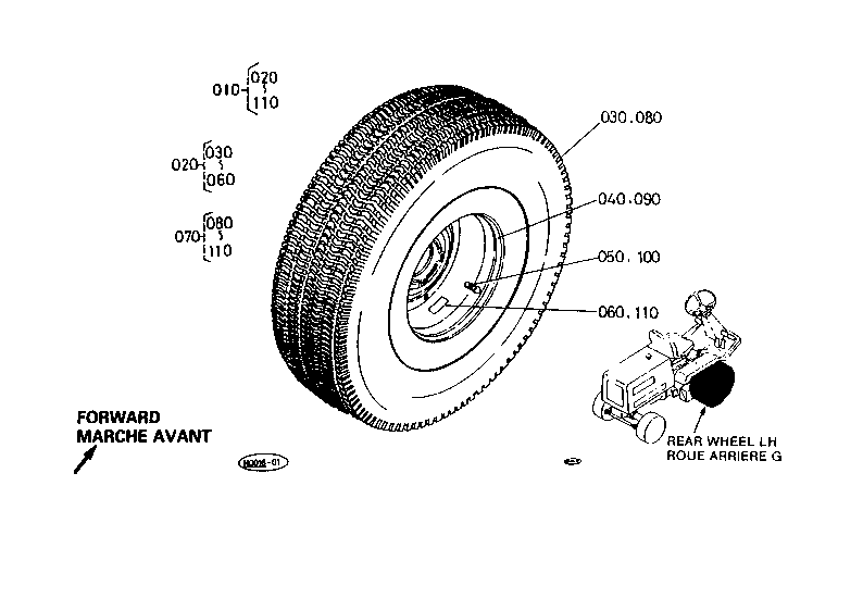 Front Wheel (23X10.5-12) [Adw]