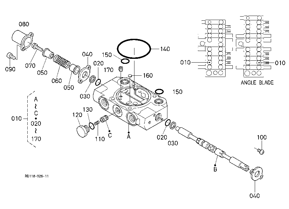 Spool Section (Travel Lh)