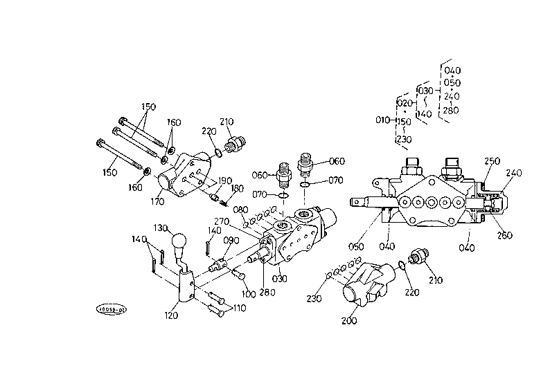 Aux.Control Valve [Component Parts]