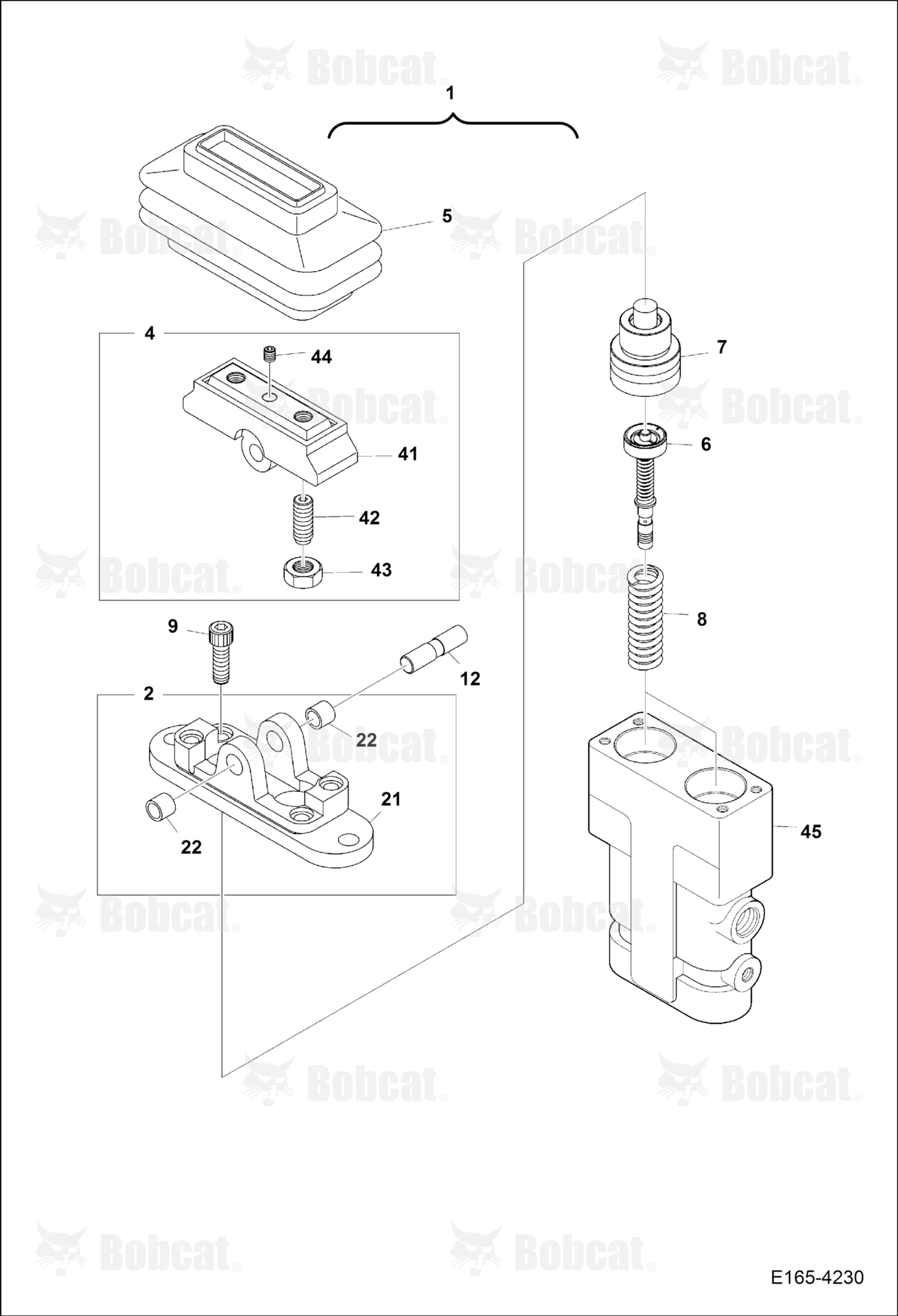 Pedal Valve (One Pedal)