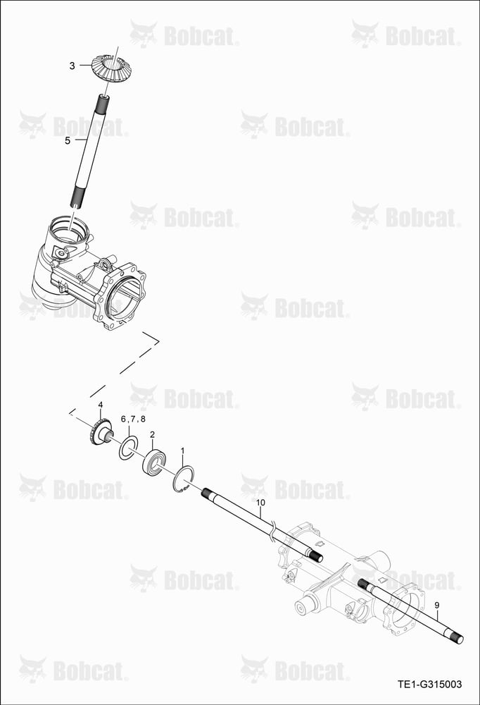 Bevel Gear Shaft Group