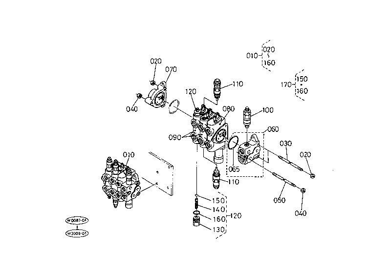 Control Valve and Section Parts