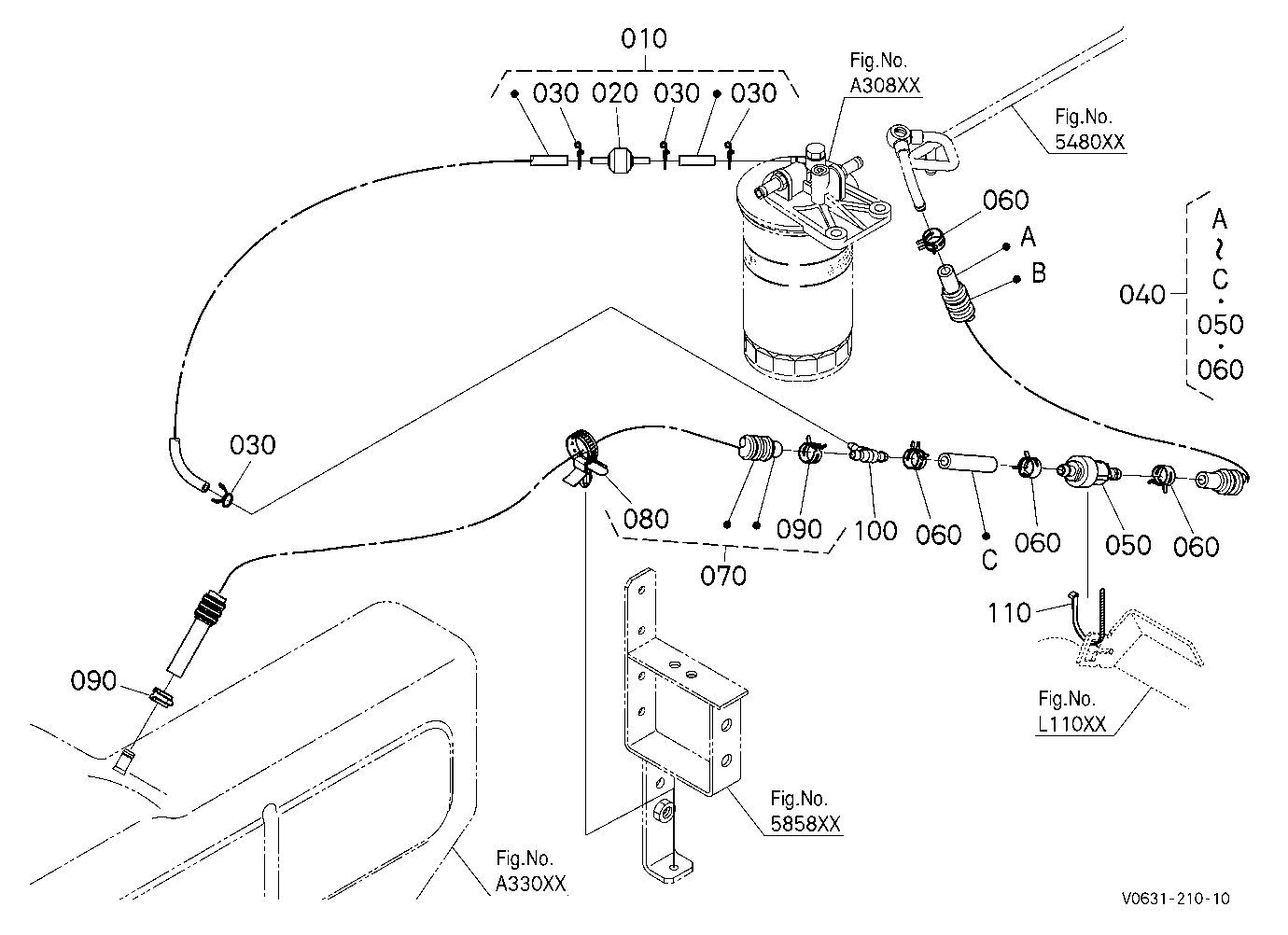 Fuel Pump And Piping (Return)