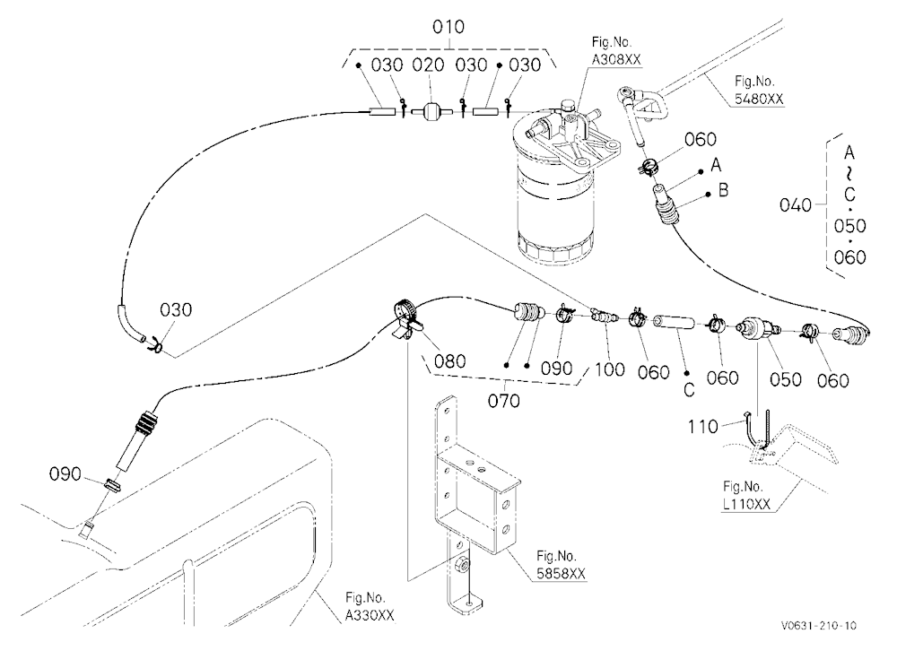 Fuel Pump And Piping (Return)