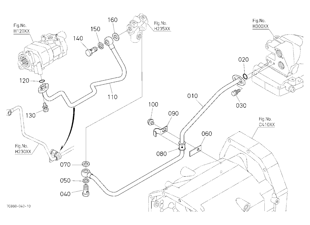 Hydraulic Oil Line (Delivery)