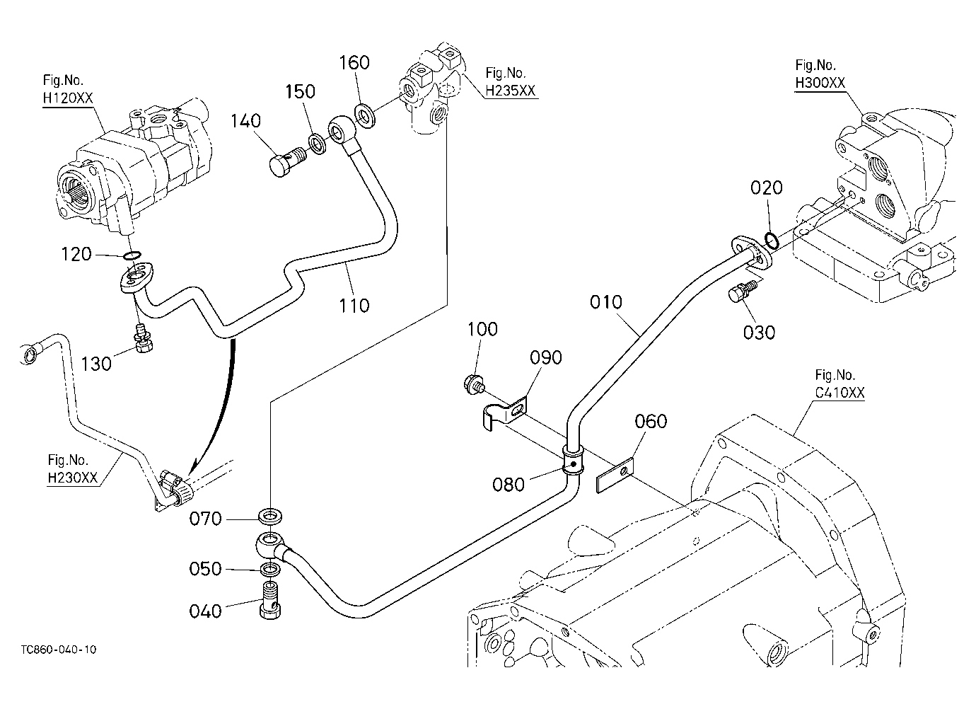 Hydraulic Oil Line (Delivery)