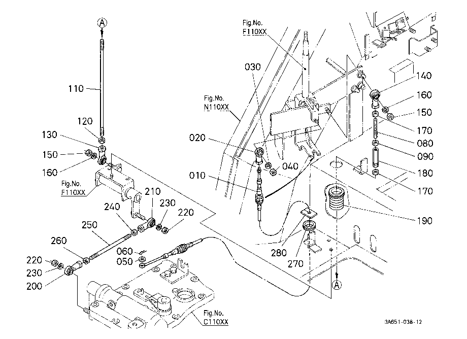 Main Gear Shift Rod [Cab Type]