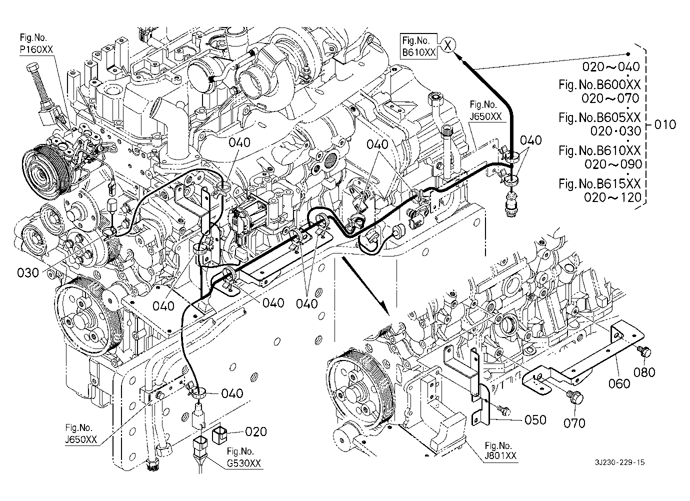Electrical Wiring (Engine) 5 (Compressor/Flywheel)