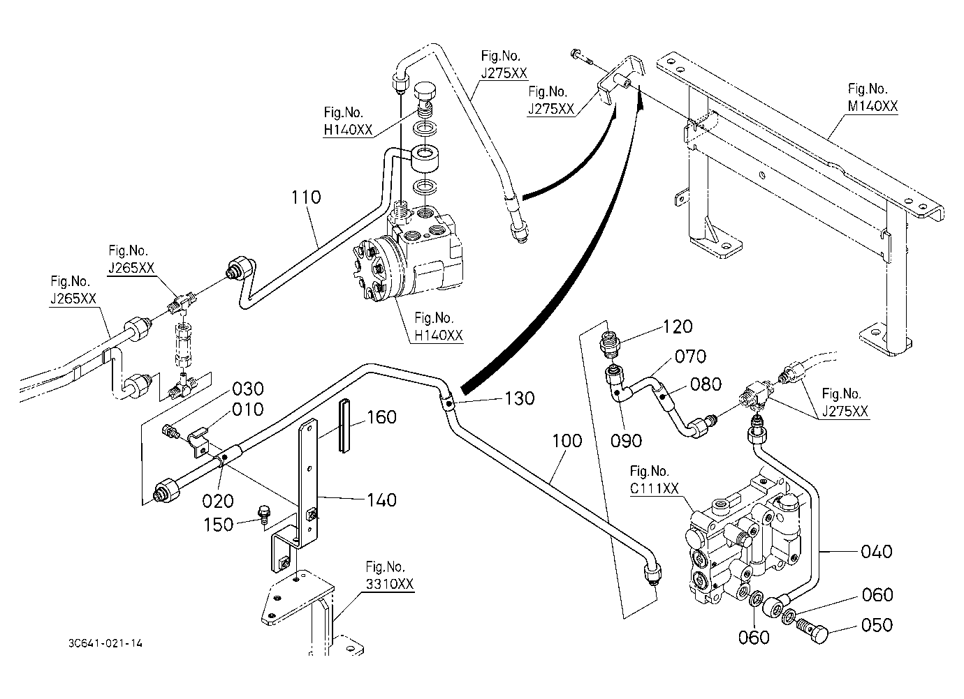 Hydraulic Oil Line (Shuttle/Controller)