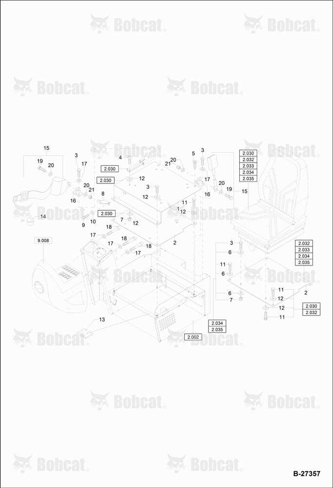 Seat Console  120000A2842 & Above