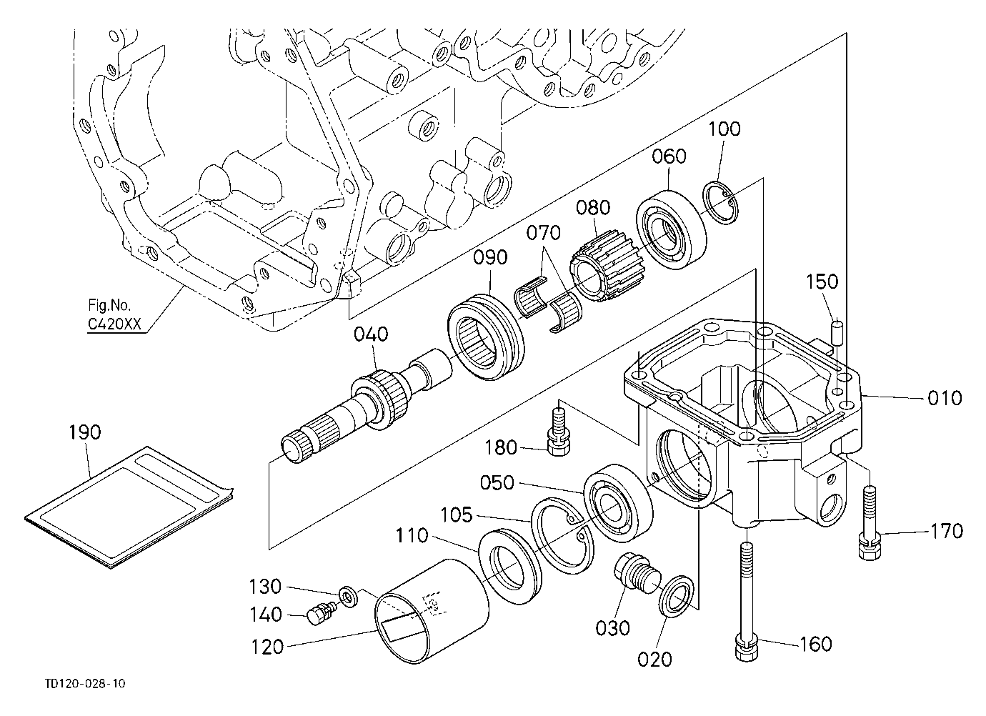 Mid Pto (Case) (W/G No.L8338) [Option]