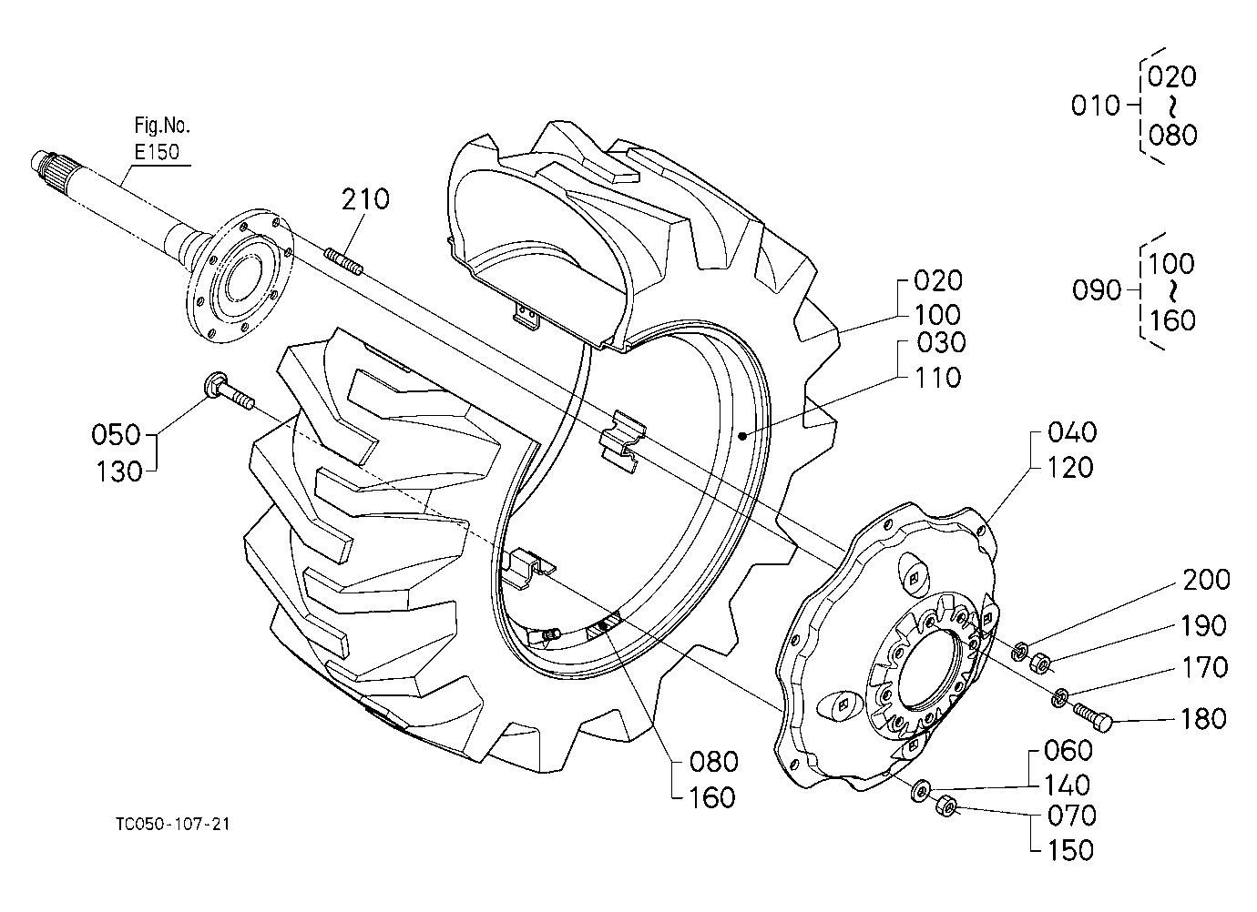 Rear Wheel (17.5L-24)