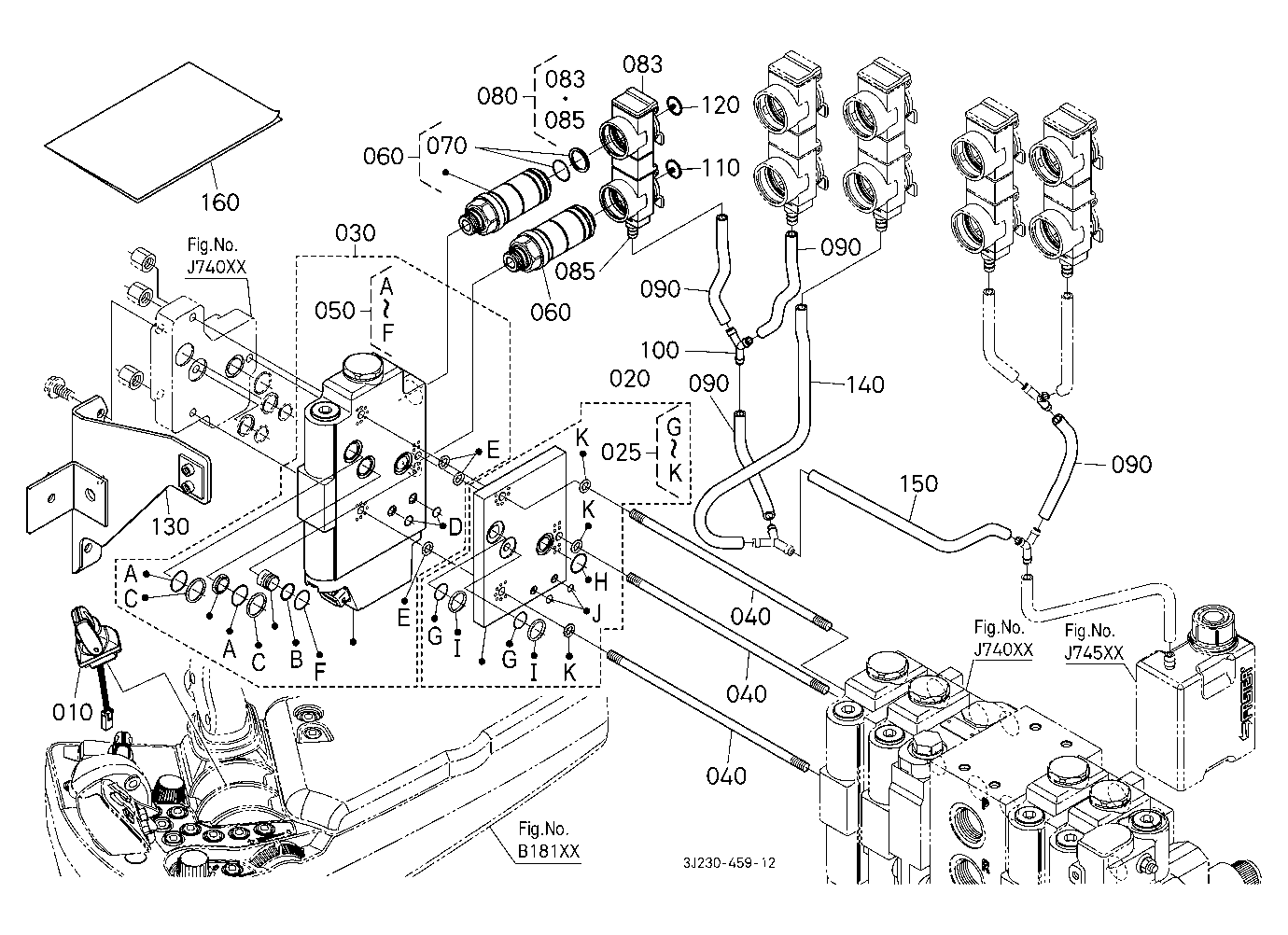 Auxiliary Control Valve Kit (Elec.5Th) [Option]