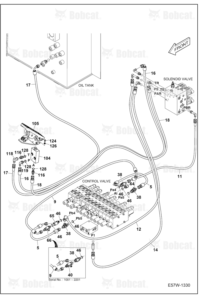 Hydraulic Pilot Circuitry (Travel)