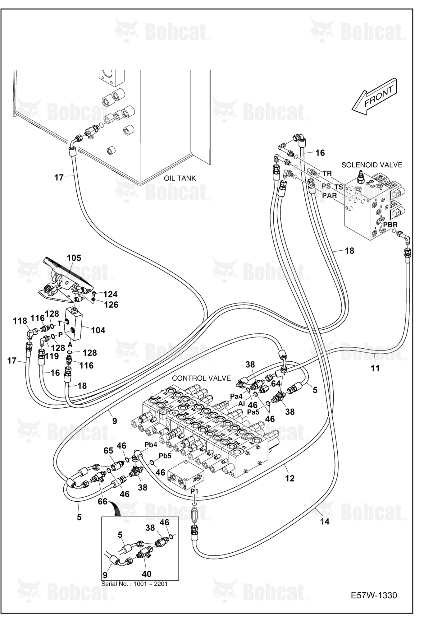 Hydraulic Pilot Circuitry (Travel)