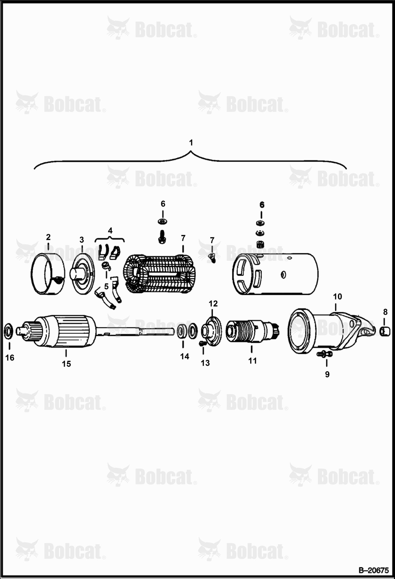 Starter (Prestolite MBG-4141)