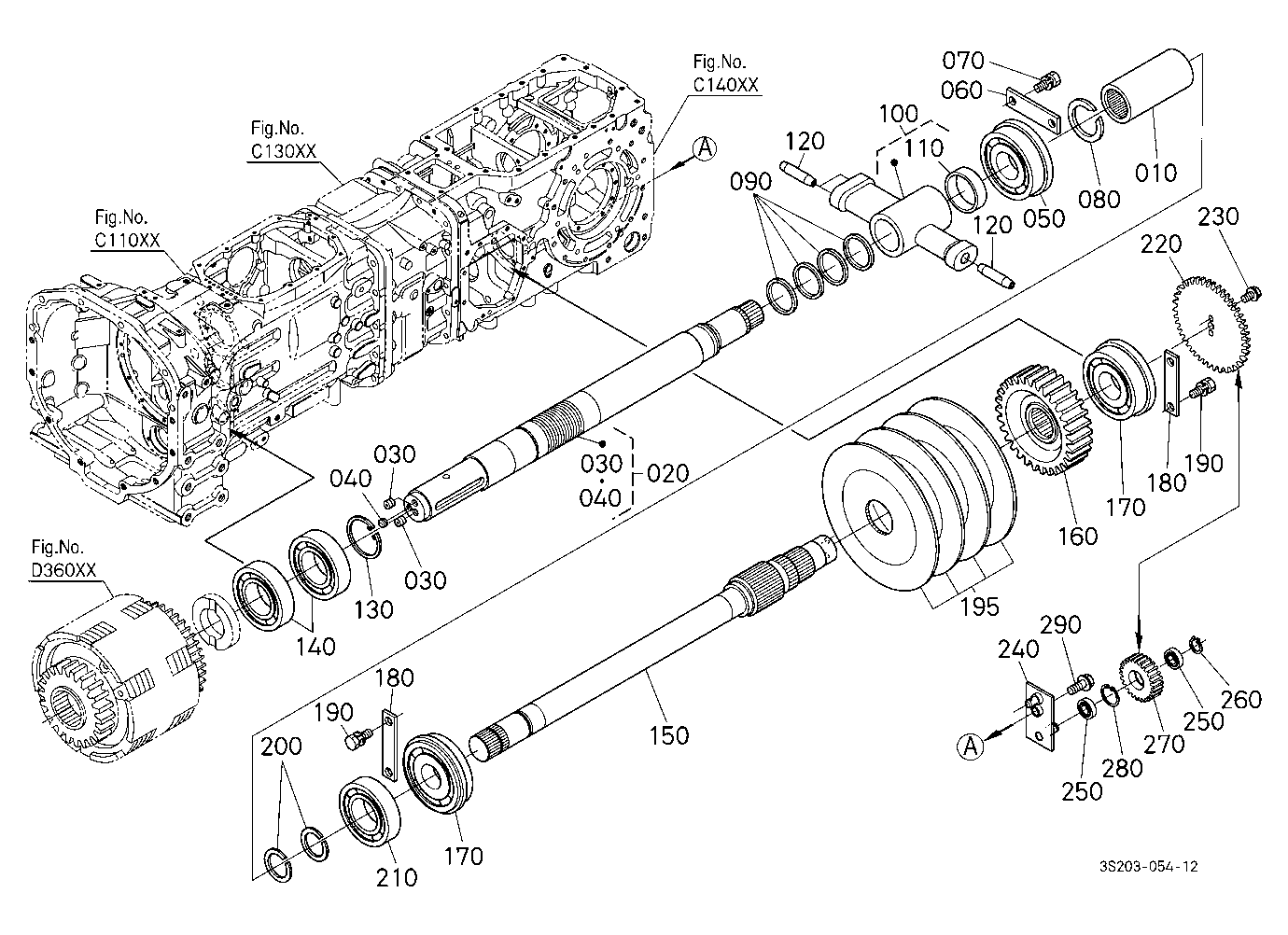 Drive Shaft (Middle/Rear)