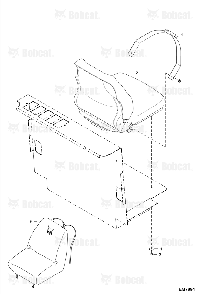 Seat (Vinyl Suspension)