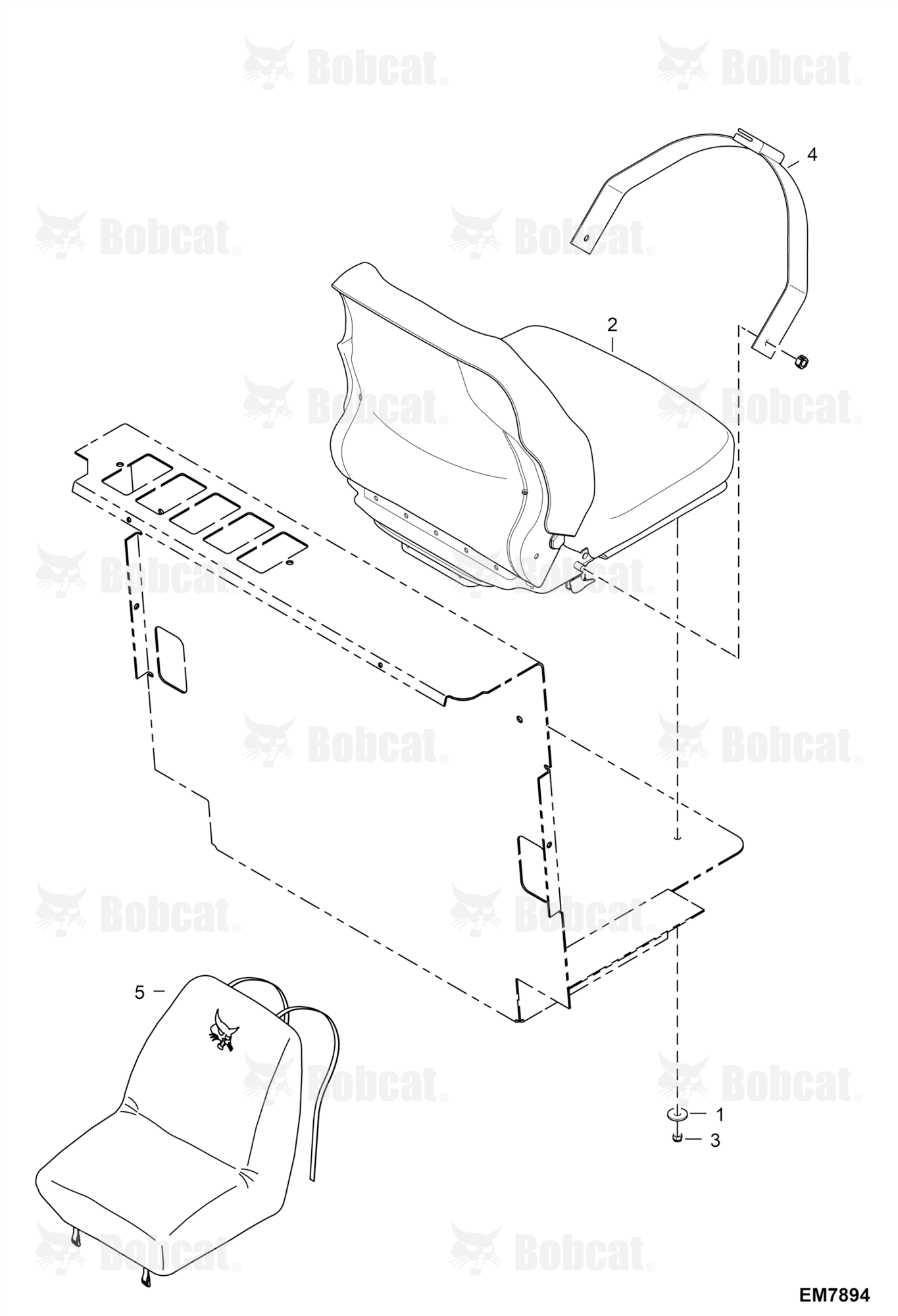 Seat (Vinyl Suspension)