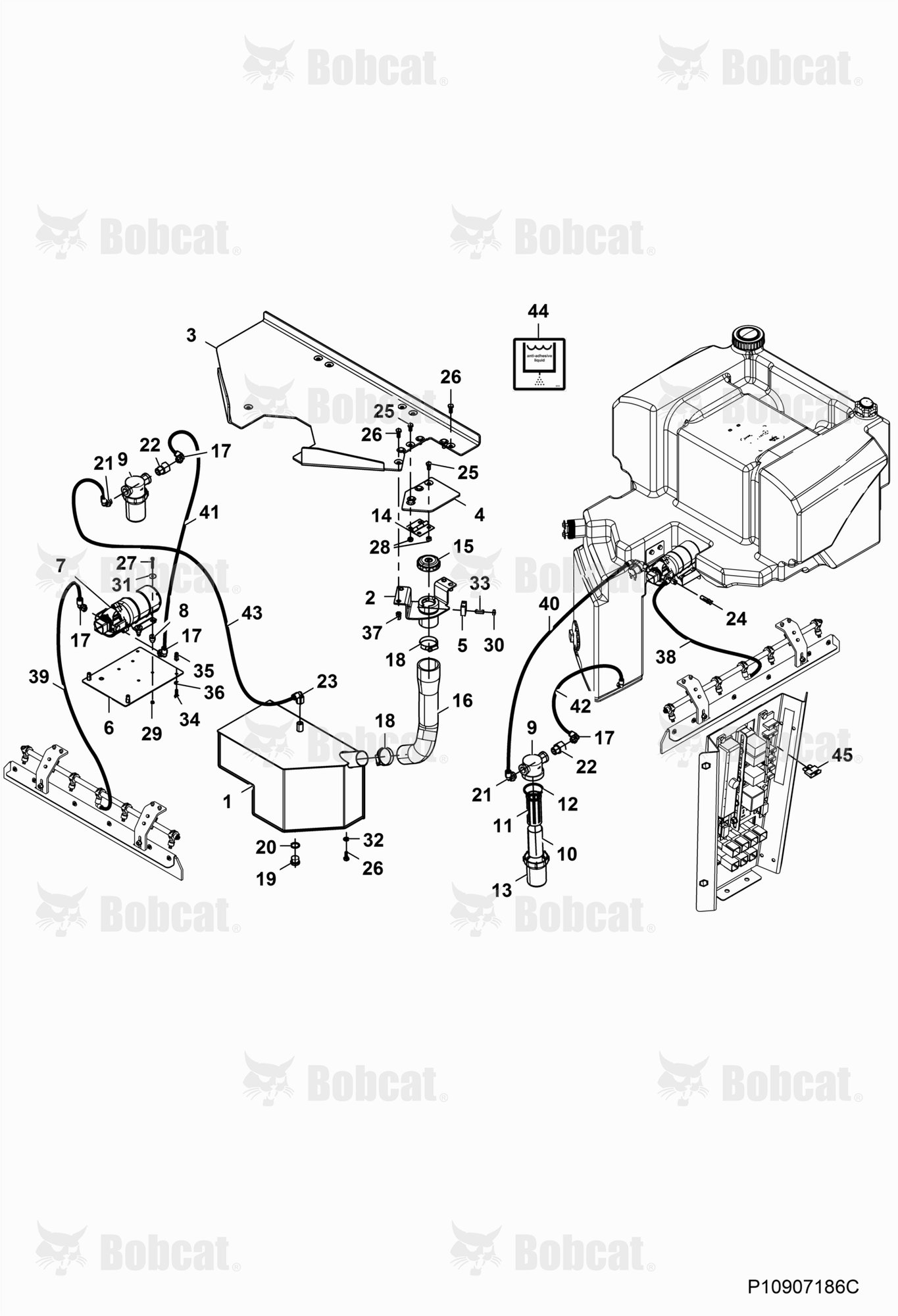 Pressure Spray System Tire