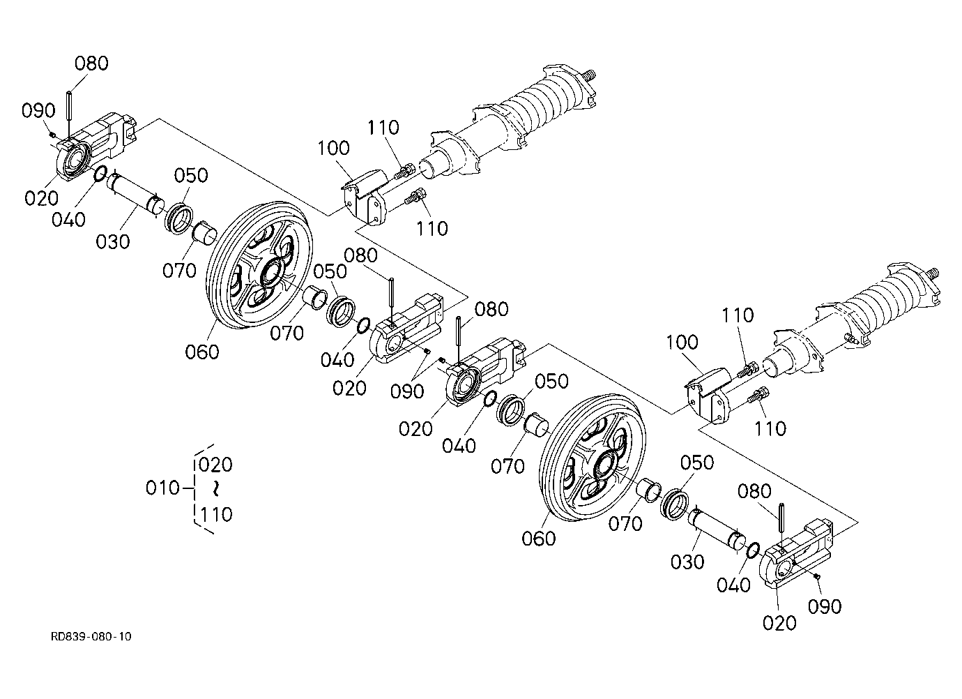 Idler [Rubber Crawler Type]