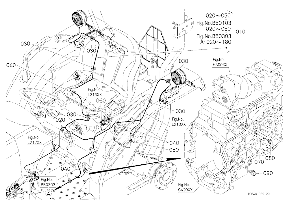Electrical Wiring (Rear) [W/O Heater]