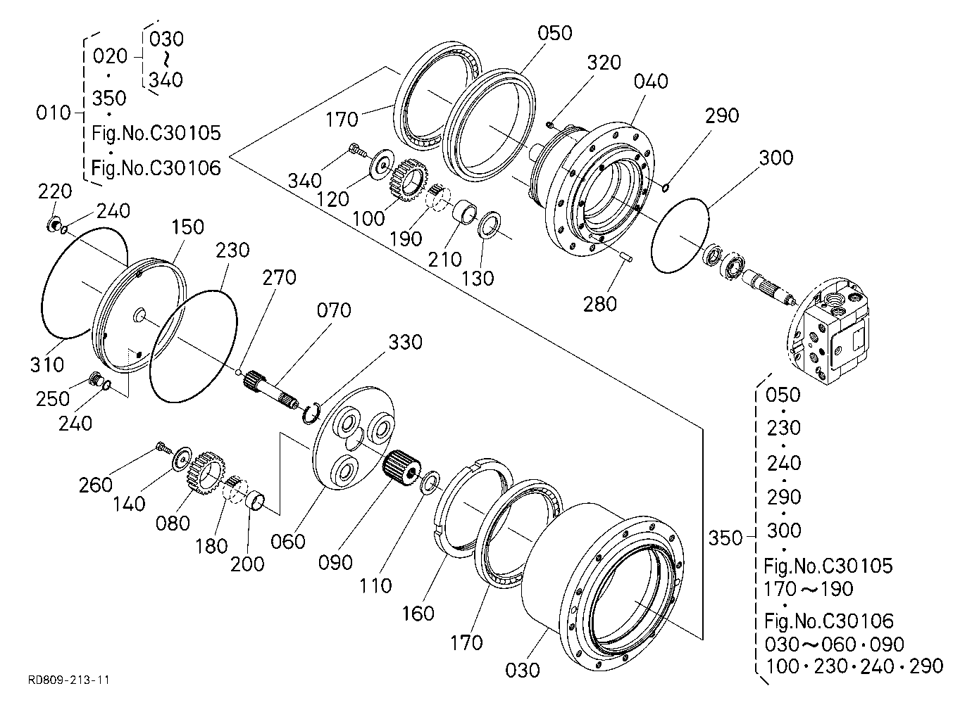 Drive Motor 1 [Component Parts]
