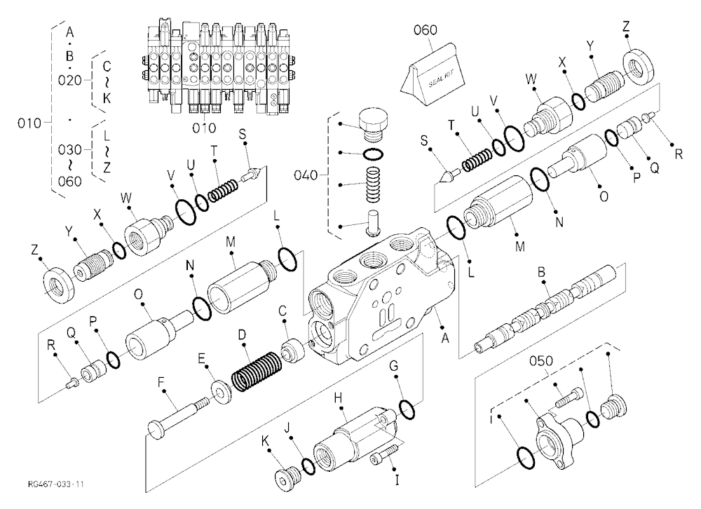 Spool Section (S/P)
