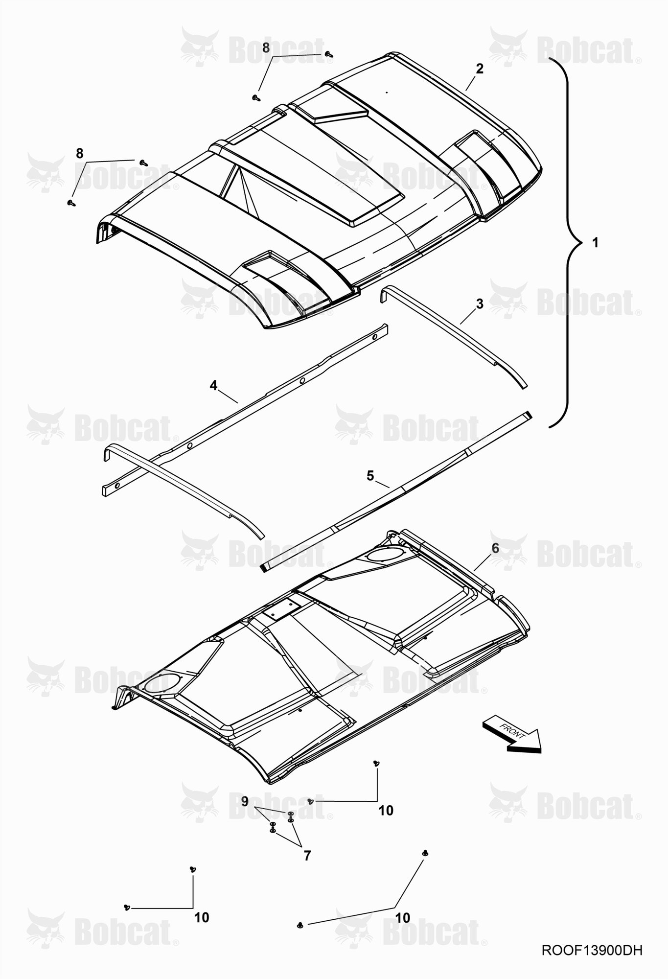 BODY, Roof (W/Cab)  AVW411001 - AVW419999