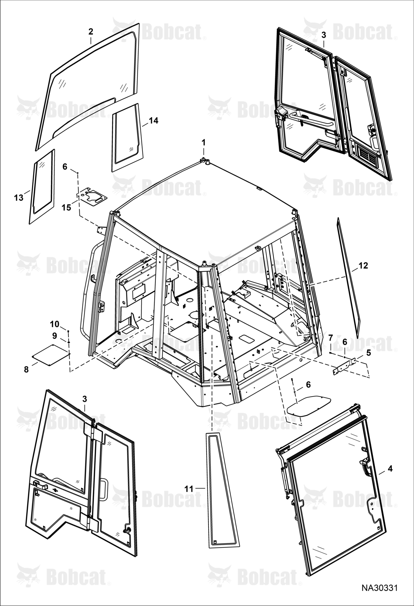 Operator CAB (Doors and Windows) (Structure)