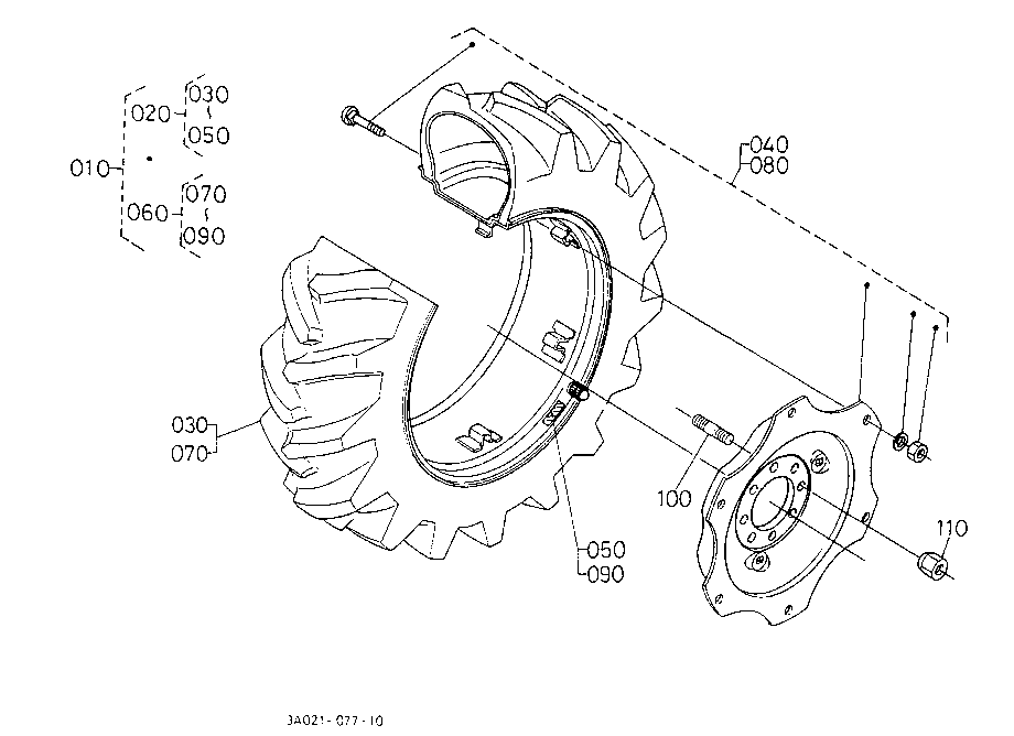 Rear Wheel (16.9-28)